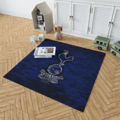 British Sensational Soccer Team Tottenham Logo Rug 1