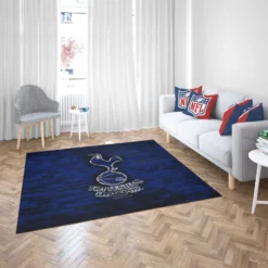 British Sensational Soccer Team Tottenham Logo Rug 2