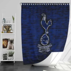 British Sensational Soccer Team Tottenham Logo Shower Curtain