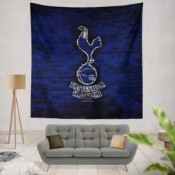British Sensational Soccer Team Tottenham Logo Tapestry