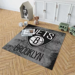 Brooklyn Nets NBA Popular Basketball Club Rug 1