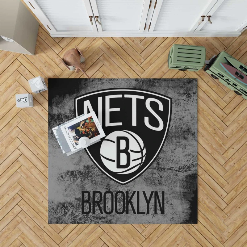 Brooklyn Nets NBA Popular Basketball Club Rug