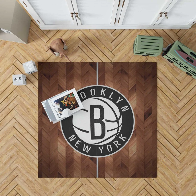 Brooklyn Nets Professional NBA Club Rug