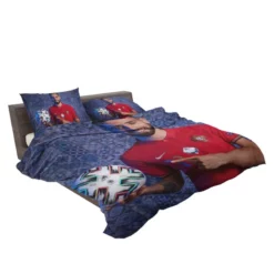 Bruno Fernandes Portuguese Football Player Bedding Set 2