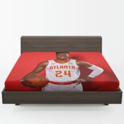 Bruno Fernando Top Ranked NBA Basketball Player Fitted Sheet 1