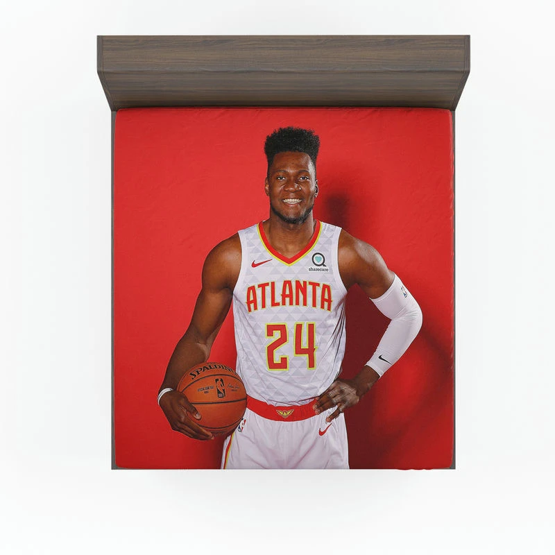 Bruno Fernando Top Ranked NBA Basketball Player Fitted Sheet