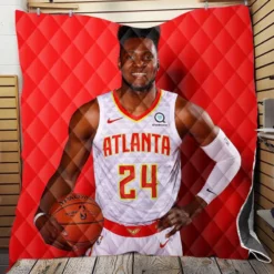 Bruno Fernando Top Ranked NBA Basketball Player Quilt Blanket