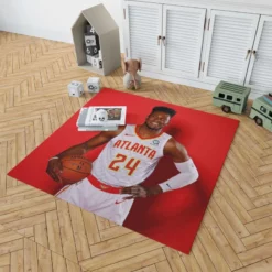 Bruno Fernando Top Ranked NBA Basketball Player Rug 1