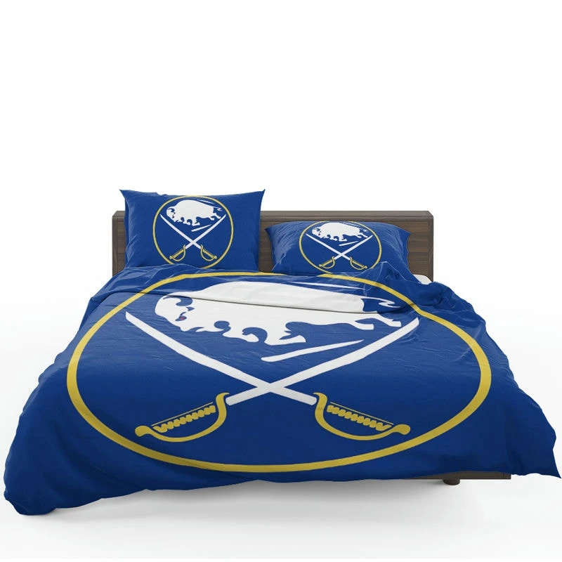 Buffalo Sabres Professional NHL Ice Hockey Team Bedding Set