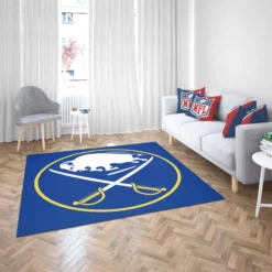 Buffalo Sabres Professional NHL Ice Hockey Team Rug 2