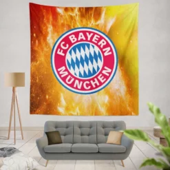Bundesliga Football Club FC Bayern Munich Tapestry