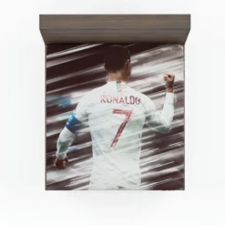 CR7 Portugal Soccer Star Fitted Sheet