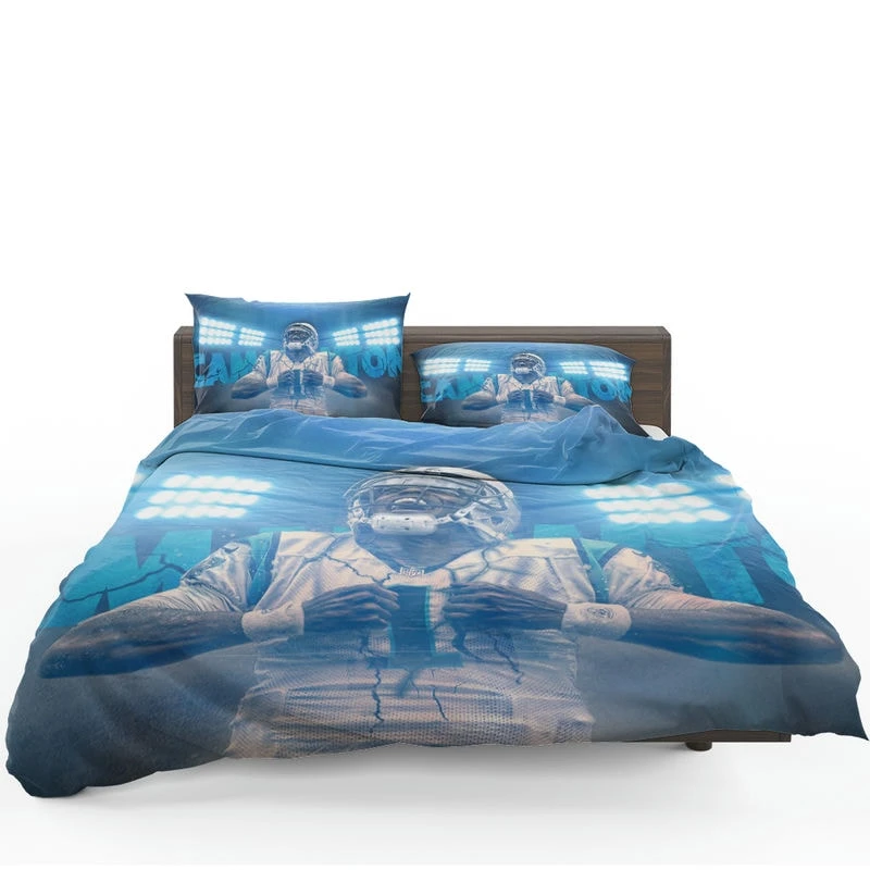 Cam Newton Super Cam Famous NFL Player Bedding Set