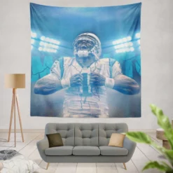 Cam Newton Super Cam Famous NFL Player Tapestry