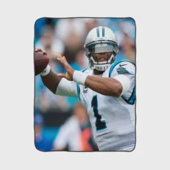 Cam Newton Top Ranked NFL Player Fleece Blanket 1