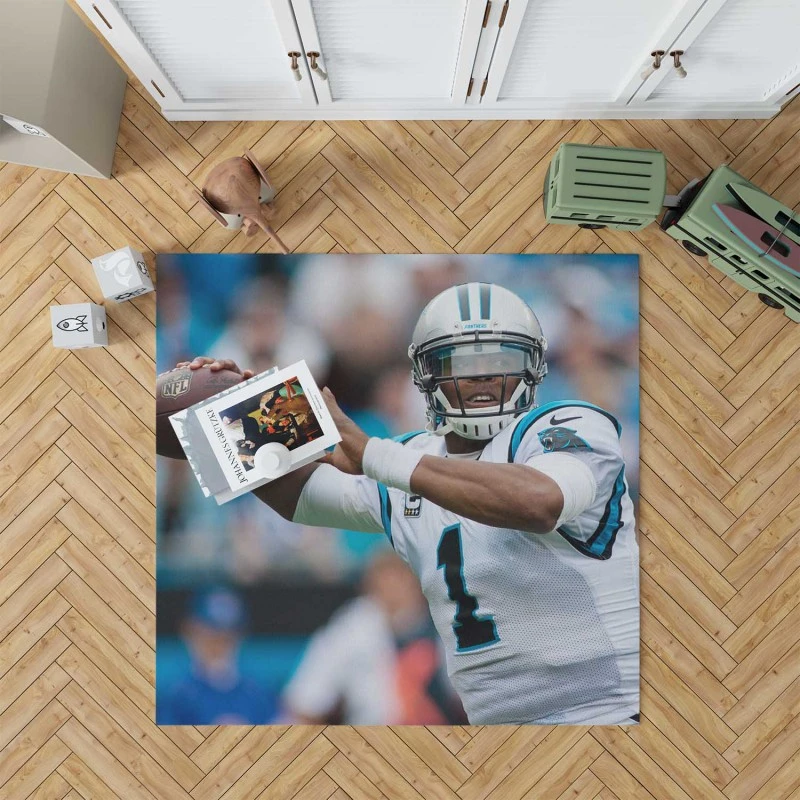 Cam Newton Top Ranked NFL Player Rug