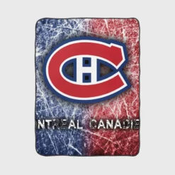 Canadiens Strong NHL Hockey Club Fleece Blanket 1