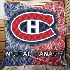 Canadiens Strong NHL Hockey Club Quilt Blanket