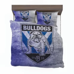 Canterbury Bankstown Bulldogs Excellent NRL Rugby Club Bedding Set 1
