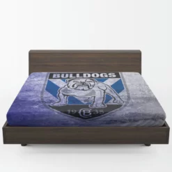 Canterbury Bankstown Bulldogs Excellent NRL Rugby Club Fitted Sheet 1