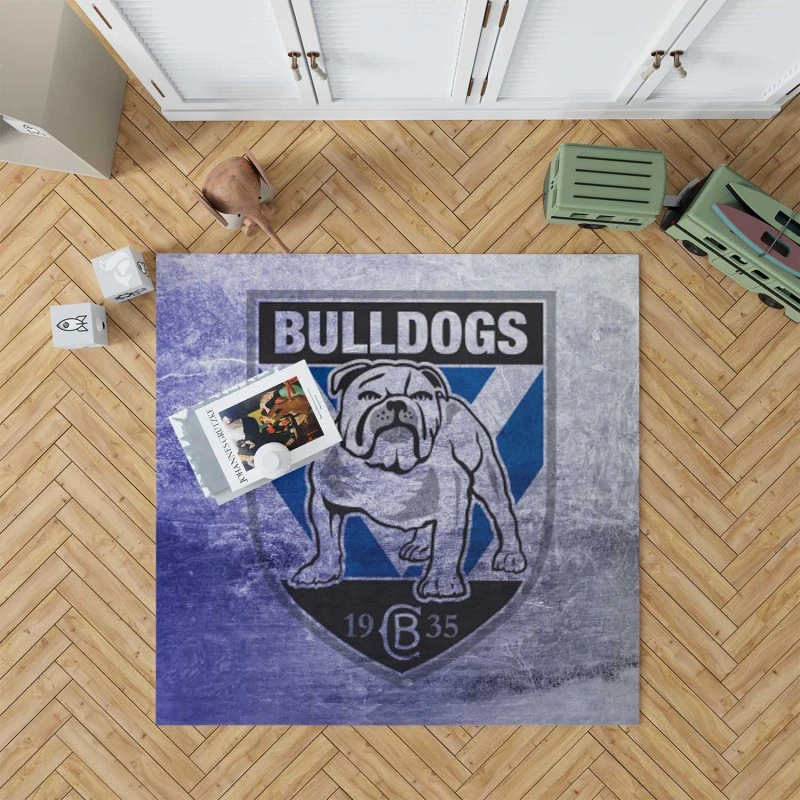 Canterbury Bankstown Bulldogs Excellent NRL Rugby Club Rug