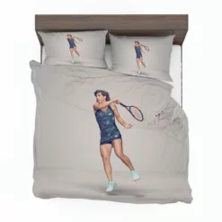 Carla Suarez Navarro Populer Spanish Tennis Player Bedding Set 1