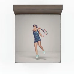 Carla Suarez Navarro Populer Spanish Tennis Player Fitted Sheet
