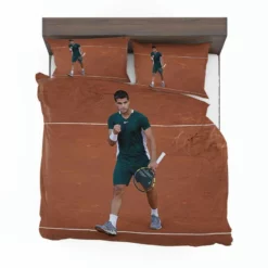 Carlos Alcaraz Exellent ATP Tennis Player Bedding Set 1