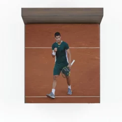 Carlos Alcaraz Exellent ATP Tennis Player Fitted Sheet