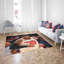 Carmelo Anthony Top Ranked NBA Basketball Player Rug 2