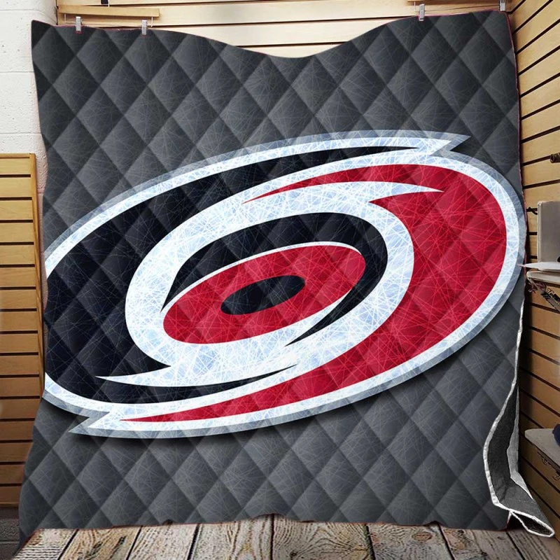 Carolina Hurricanes Excellent NHL Hockey Club Quilt Blanket