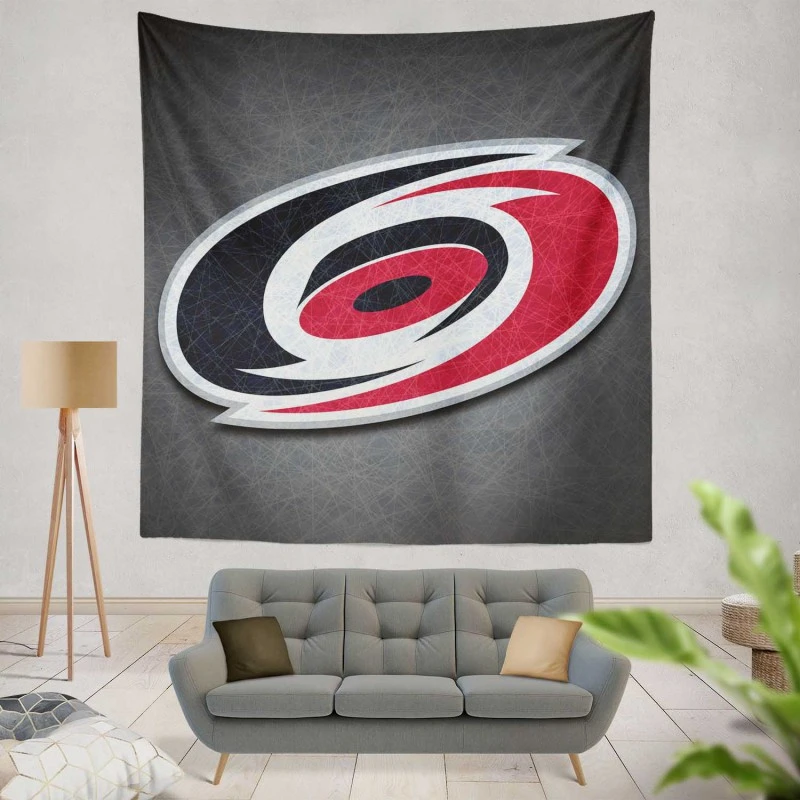 Carolina Hurricanes Excellent NHL Hockey Club Tapestry