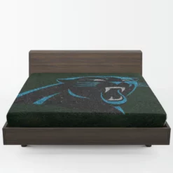 Carolina Panthers Top Ranked NFL Football Club Fitted Sheet 1