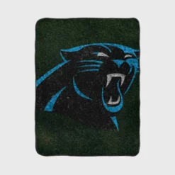 Carolina Panthers Top Ranked NFL Football Club Fleece Blanket 1
