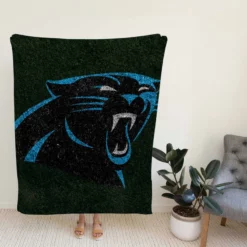 Carolina Panthers Top Ranked NFL Football Club Fleece Blanket