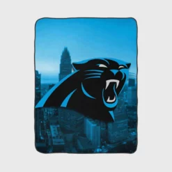 Carolina Panthers professional American Football Team Fleece Blanket 1