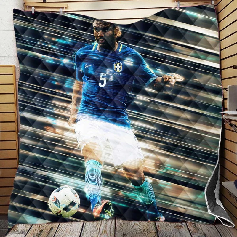 Casemiro Exellent Football Player Quilt Blanket