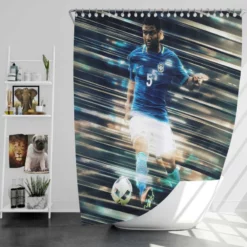 Casemiro Exellent Football Player Shower Curtain