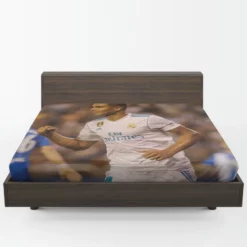 Casemiro Premier League Football Player Fitted Sheet 1