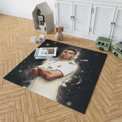 Casemiro Top Oder Real Madrid Football Player Rug 1