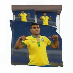 Casemiro Top Ranked Football Player Bedding Set 1