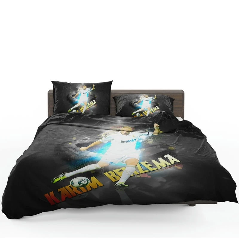 Celebrated Football Player Karim Benzema Bedding Set