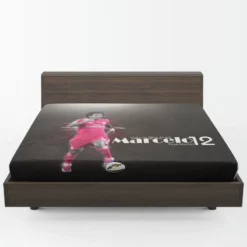 Celebrated Football Player Marcelo Vieira Fitted Sheet 1