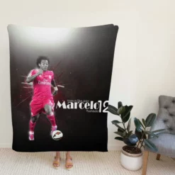 Celebrated Football Player Marcelo Vieira Fleece Blanket