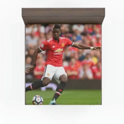 Celebrated Football Player Paul Pogba Fitted Sheet