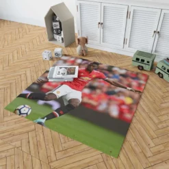 Celebrated Football Player Paul Pogba Rug 1