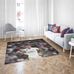 Celebrated Madrid Football Player Toni Kroos Rug 2