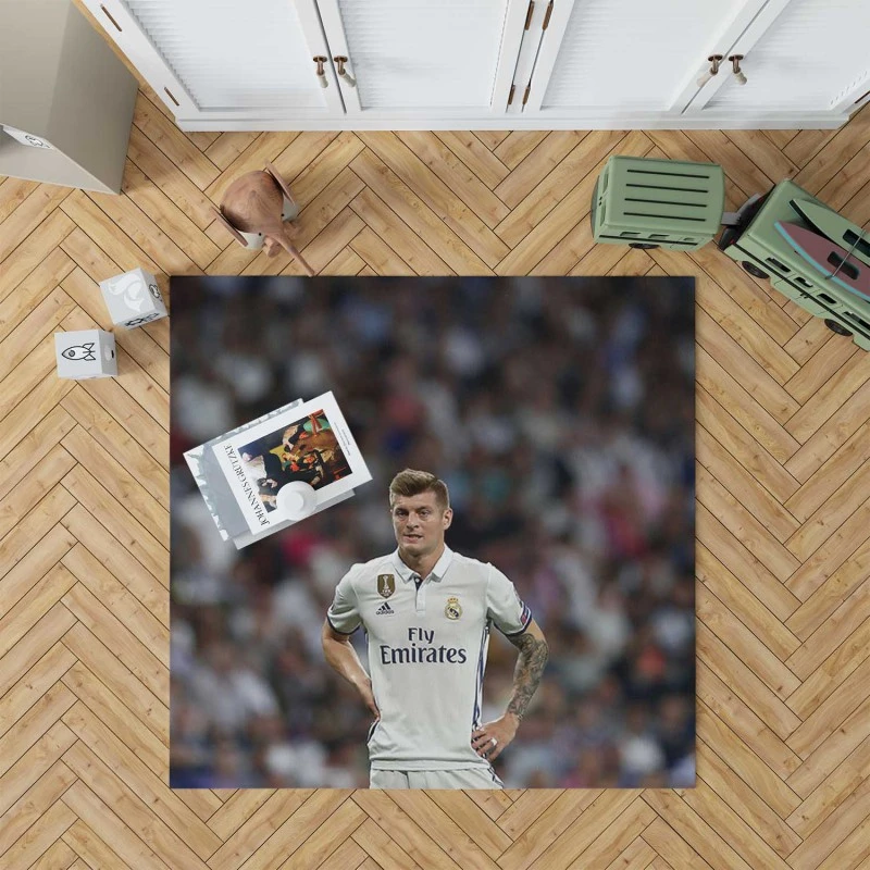 Celebrated Madrid Football Player Toni Kroos Rug