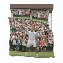 Celebrated Tennis Player Roger Federer Bedding Set 1