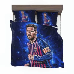 Champions League Soccer Player Lionel Messi Bedding Set 1